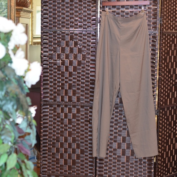 Linda Lunstrom SZ 10 lightweight Brown Pant - Picture 2 of 5